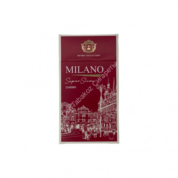 Сигареты Милано (Milano) SuperSlims Cherry Оптом 